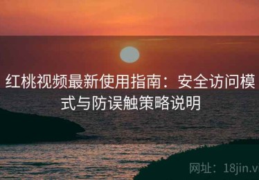 红桃视频最新使用指南：安全访问模式与防误触策略说明