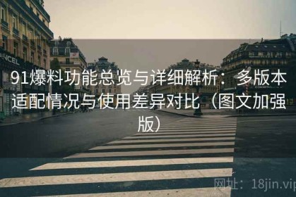 91爆料功能总览与详细解析：多版本适配情况与使用差异对比（图文加强版）