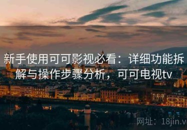 新手使用可可影视必看：详细功能拆解与操作步骤分析，可可电视tv