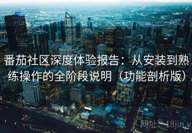 番茄社区深度体验报告：从安装到熟练操作的全阶段说明（功能剖析版）