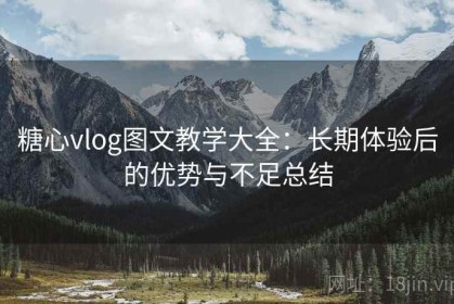糖心vlog图文教学大全：长期体验后的优势与不足总结