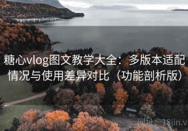 糖心vlog图文教学大全：多版本适配情况与使用差异对比（功能剖析版）