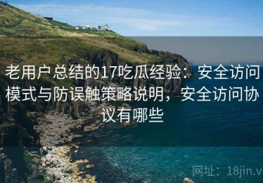 老用户总结的17吃瓜经验：安全访问模式与防误触策略说明，安全访问协议有哪些