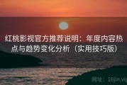 红桃影视官方推荐说明：年度内容热点与趋势变化分析（实用技巧版）