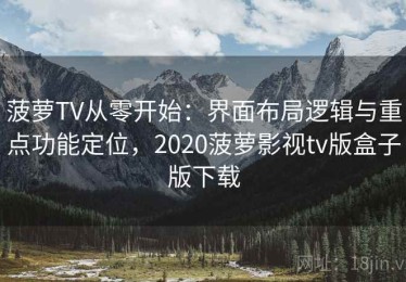 菠萝TV从零开始：界面布局逻辑与重点功能定位，2020菠萝影视tv版盒子版下载