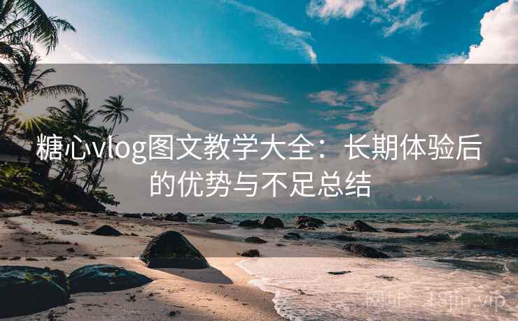 糖心vlog图文教学大全：长期体验后的优势与不足总结