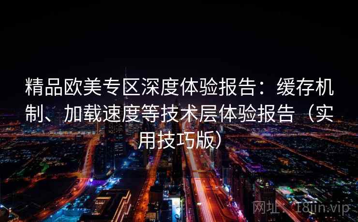 精品欧美专区深度体验报告：缓存机制、加载速度等技术层体验报告（实用技巧版）