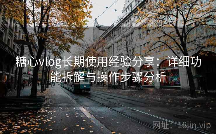 糖心vlog长期使用经验分享：详细功能拆解与操作步骤分析