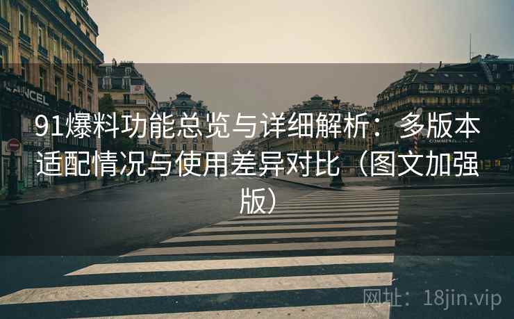 91爆料功能总览与详细解析：多版本适配情况与使用差异对比（图文加强版）