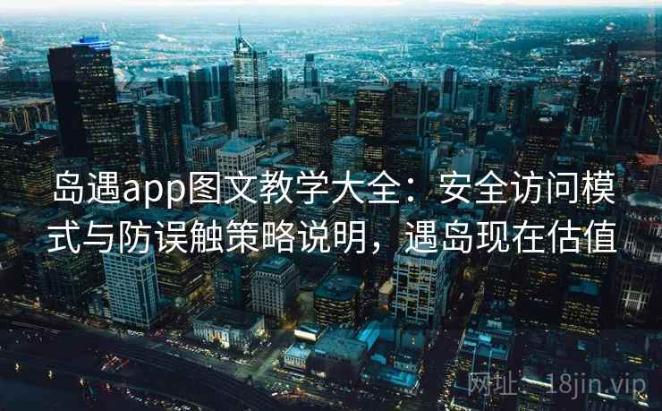 岛遇app图文教学大全：安全访问模式与防误触策略说明，遇岛现在估值